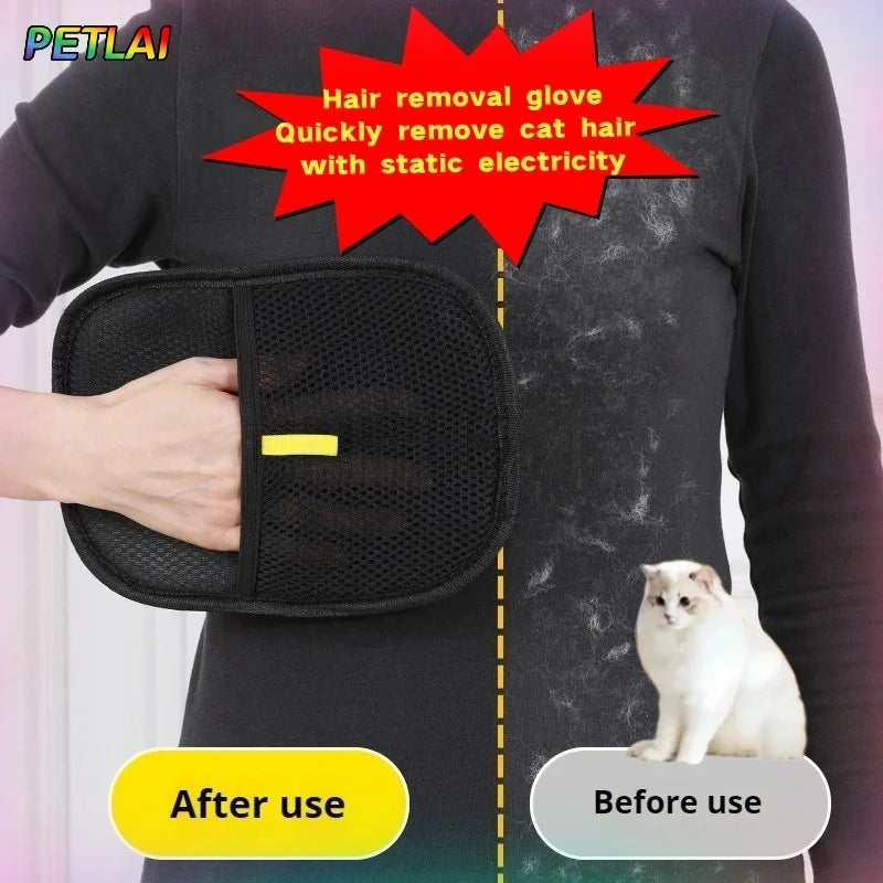 Gant de toilettage électrostatique