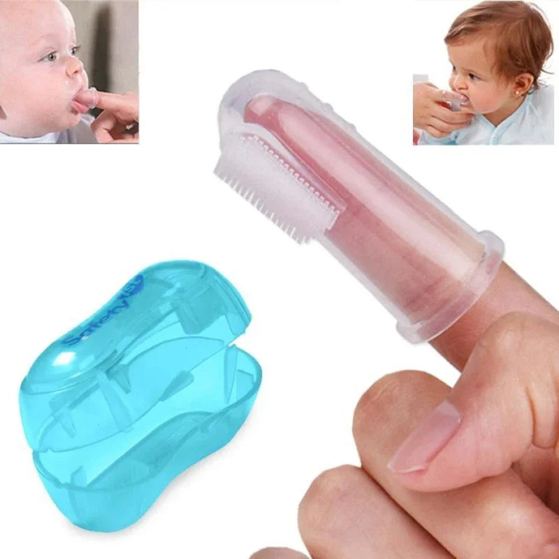 Brosse à dents doigt pour chiens et chats