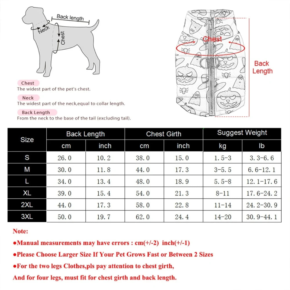 Veste Halloween pour Chien &amp; Chat