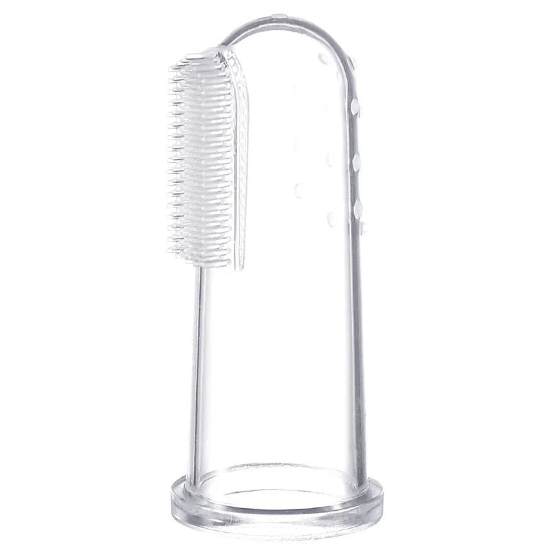 Brosse à dents doigt pour chiens et chats